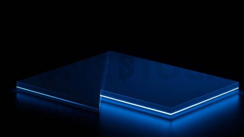 Benefits Grid Card Blue Electric Medium Glow Dark UI Card 2025 – 8K