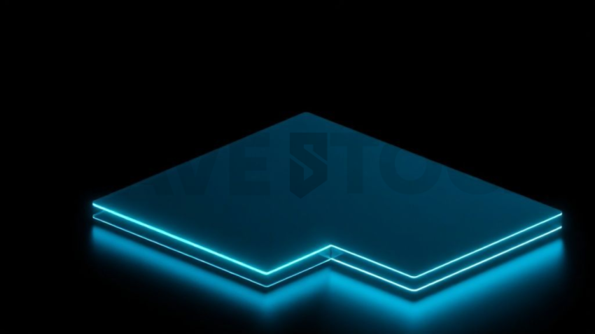 Benefits Grid Card Cyan Strong Glow Dark UI Card 2025 – 8K