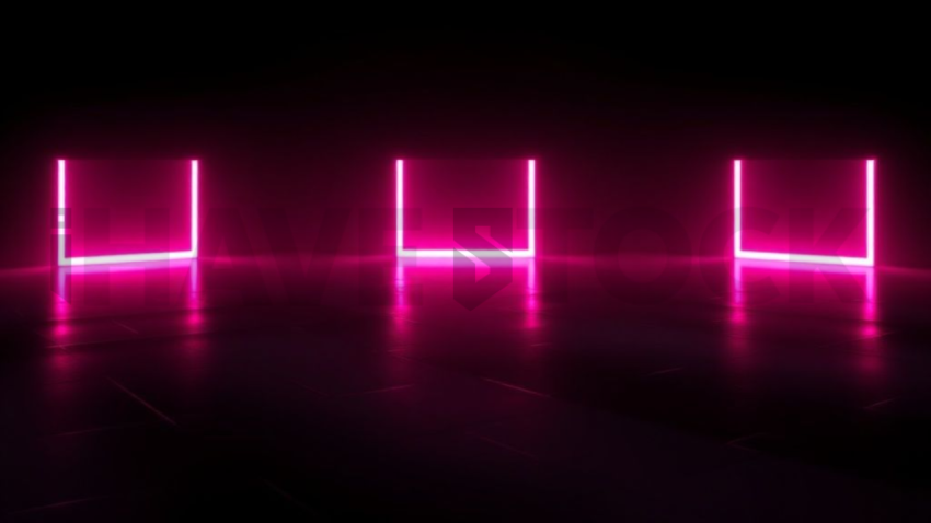 Feature Highlight Card Magenta Medium Glow Dark UI Card 2025 – 8K