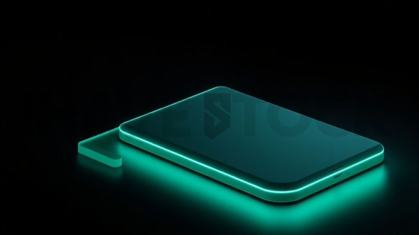 Product Showcase Card Emerald Soft Glow Dark UI Card 2025 – 8K