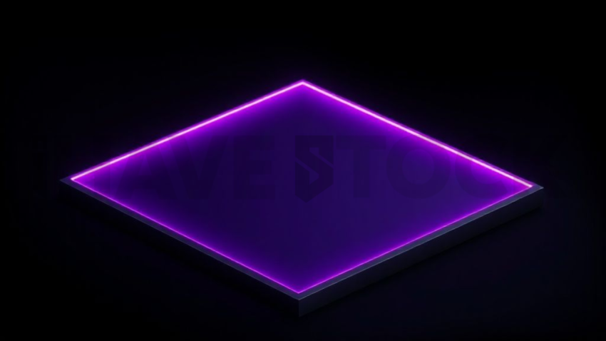 Testimonial Card Purple Ultra Glow Dark UI Card 2025 – 8K