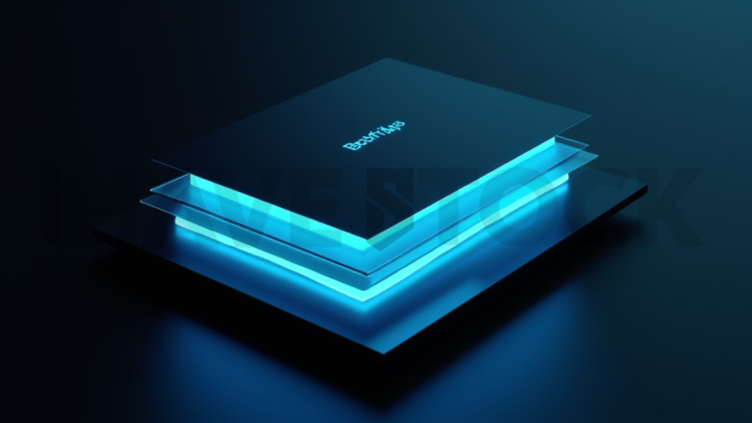 Benefits Grid Card Cyan Medium Glow Dark UI Card 2025 – 8K