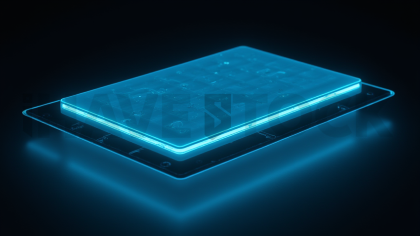 Plan Comparison Card Cyan Strong Glow Dark UI Card 2025 – 8K