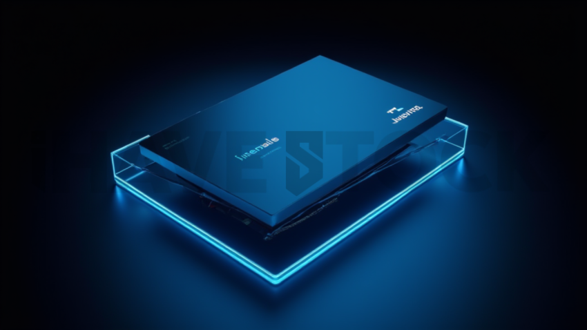 Team Member Card Blue Electric Soft Glow Dark UI Card 2025 – 8K