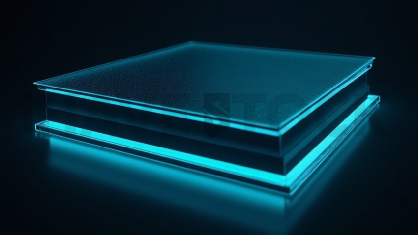 User Review Card Cyan Ultra Glow Dark UI Card 2025 – 8K