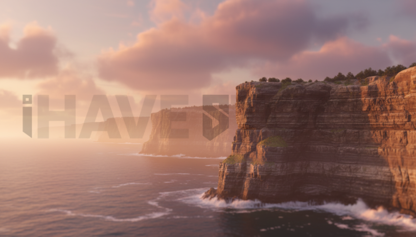 Seaside Cliffs At Sunset   Beaches & Oceans N&L OCN 0074 N&L OCN 0017 N&L OCN 0074