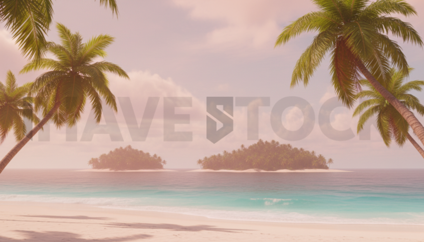 Tropical Paradise Beach   Beaches & Oceans N&L OCN 0015 N&L OCN 0076 N&L OCN 0015