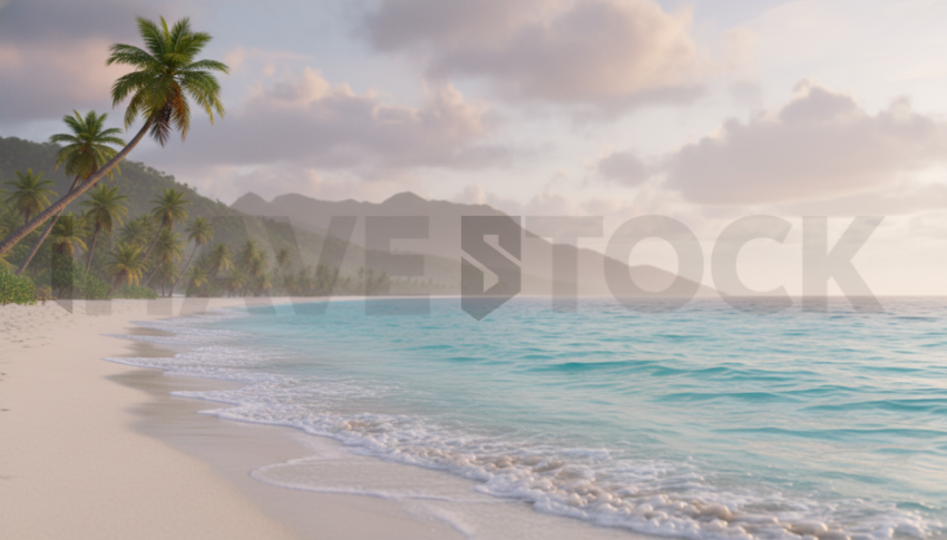 Tropical Paradise Beach   Beaches & Oceans N&L OCN 0023 N&L OCN 0068 N&L OCN 0023