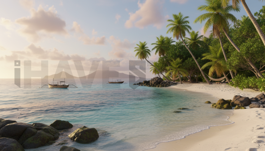 Tropical Paradise Beach   Beaches & Oceans N&L OCN 0030 N&L OCN 0061 N&L OCN 0030