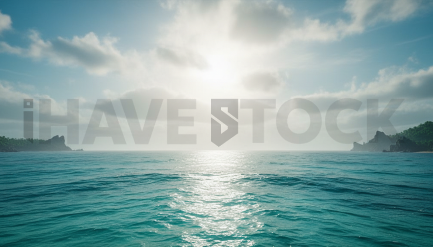 Turquoise Ocean Under Sunlight   Beaches & Oceans N&L OCN 0002 N&L OCN 0089 N&L OCN 0002