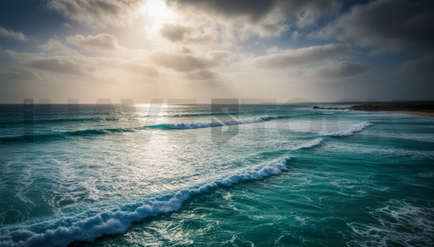 Turquoise Ocean Under Sunlight   Beaches & Oceans N&L OCN 0016 N&L OCN 0075 N&L OCN 0016