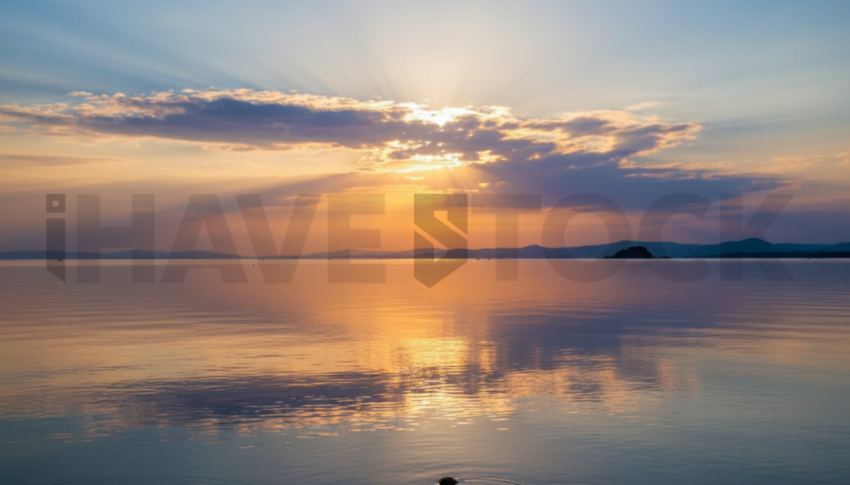 Calm Sea With Reflection   Beaches & Oceans N&L OCN 0005 N&L OCN 0086 N&L OCN 0005