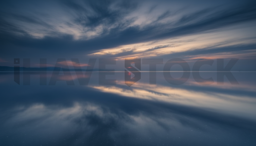 Calm Sea With Reflection   Beaches & Oceans N&L OCN 0040 N&L OCN 0051 N&L OCN 0040