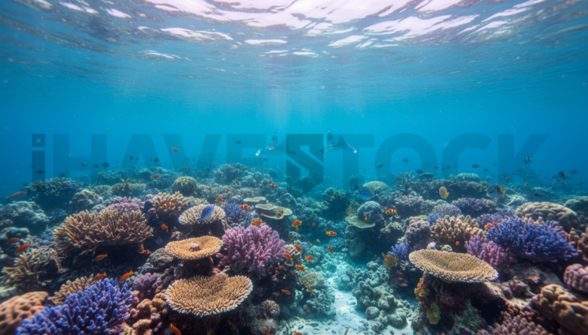 Coral Reef Under Clear Water   Beaches & Oceans N&L OCN 0018 N&L OCN 0073 N&L OCN 0018