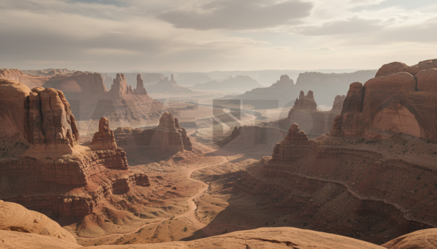 Desert Rock Formations   Deserts & Rocks N&L RKS 0032