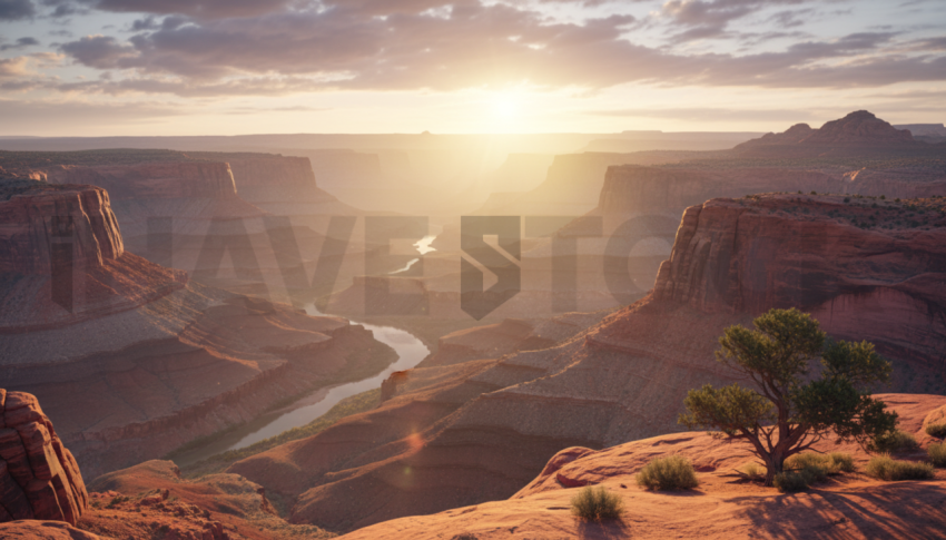 Red Canyon Landscape   Deserts & Rocks N&L RKS 0050