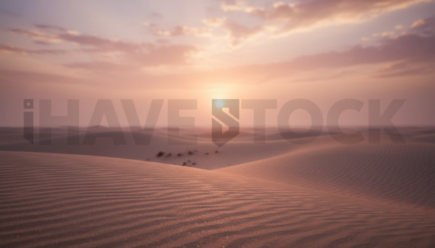 Sand Dunes Under Sunset   Deserts & Rocks N&L RKS 0061