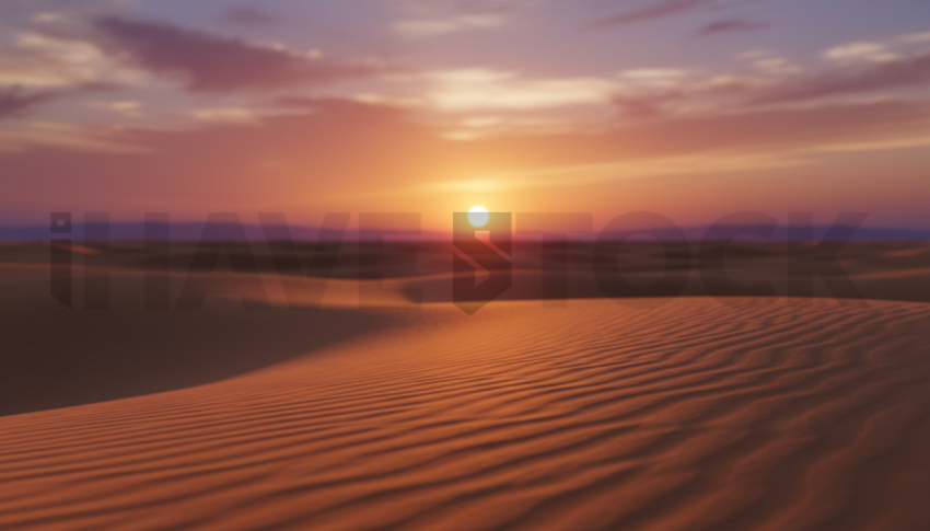 Sand Dunes Under Sunset   Deserts & Rocks N&L RKS 0085