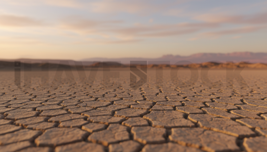 Cracked Dry Ground   Deserts & Rocks N&L RKS 0022