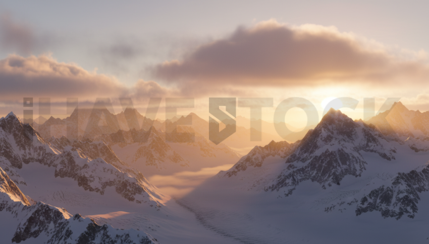 Winter Mountain Peak   Winter & Snow N&L SNW 0083