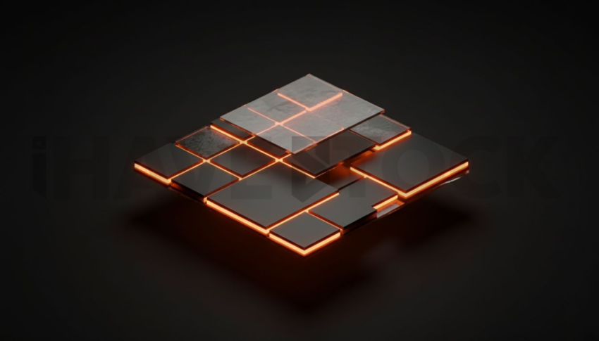 Benefits Grid Card Amber Soft Glow Dark UI Card 2025 – 8K