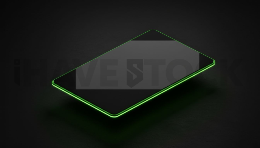 Dark Mode CTA Card Green Neon Ultra Glow Dark UI Card 2025 – 8K