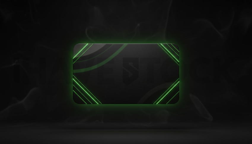 Testimonial Card Green Neon Medium Glow Dark UI Card 2025 – 8K