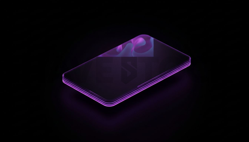 Testimonial Card Purple Ultra Glow Dark UI Card 2025 – 8K