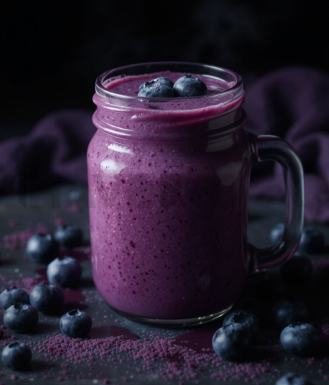 Blueberry Smoothie Thick  Moody Twilight Three Quarter Angle FOD D&S 3503