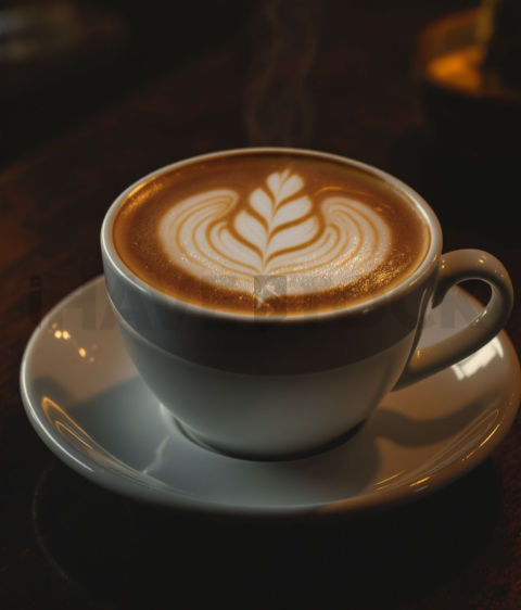 Cappuccino With Latte Art FOD D&S 3533