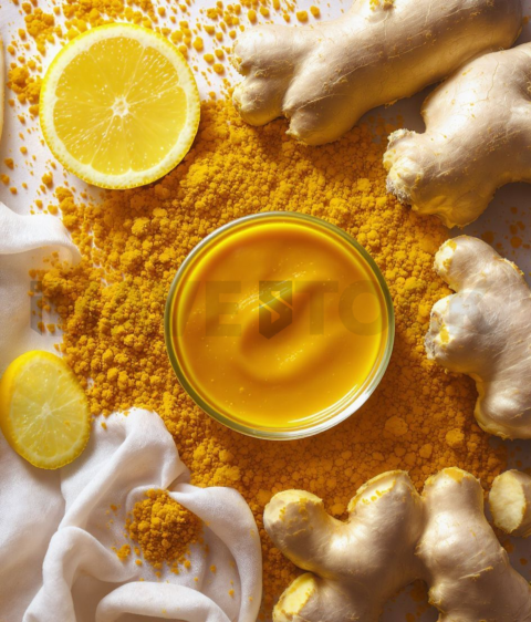 Ginger Turmeric Immunity Shot FOD D&S 3920