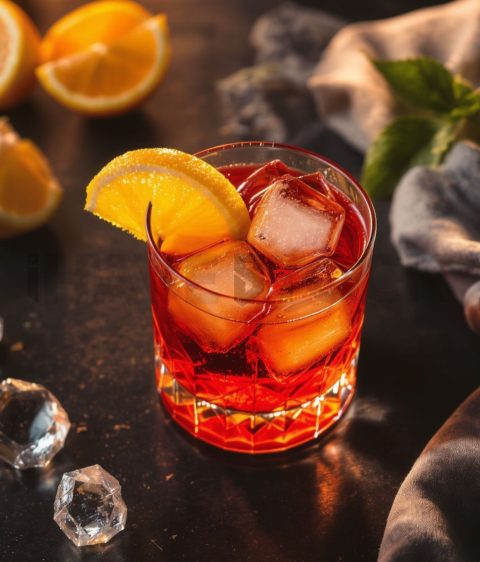 Negroni Cocktail Classic FOD D&S 3315