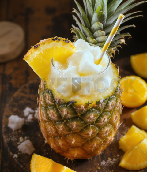 Pina Colada In Pineapple FOD D&S 3983