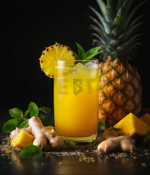 Pineapple Ginger Juice FOD D&S 3538