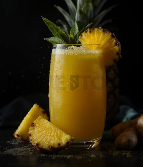 Pineapple Ginger Juice FOD D&S 3583