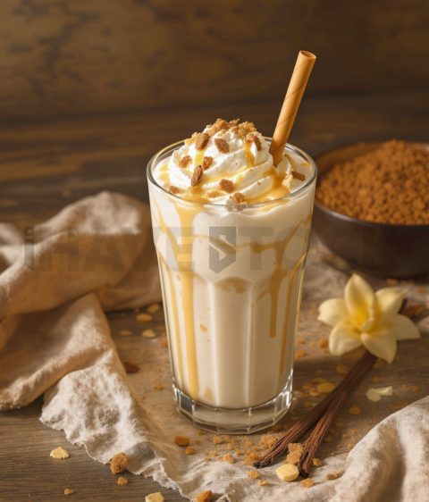 Protein Shake Vanilla  Diffused Morning Light Overhead FOD D&S 3822