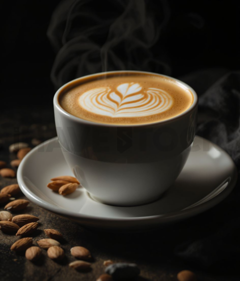 Almond Milk Latte FOD D&S 3508