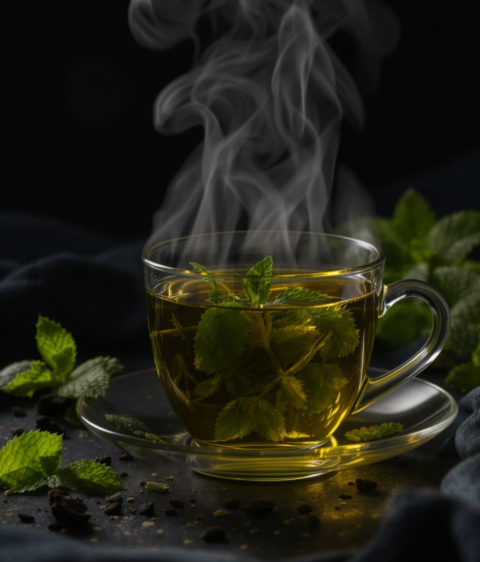 Peppermint Tea Steaming FOD D&S 4741