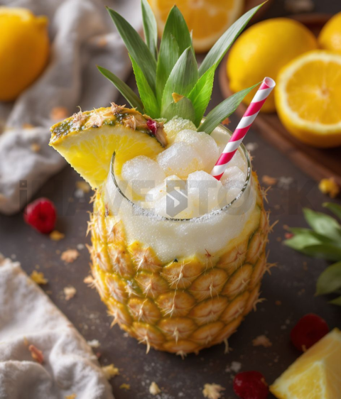 Pina Colada In Pineapple FOD D&S 4686