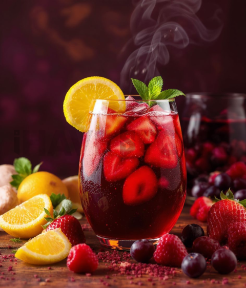 Sangria With Fruit FOD D&S 4072