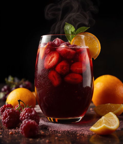 Sangria With Fruit FOD D&S 4471