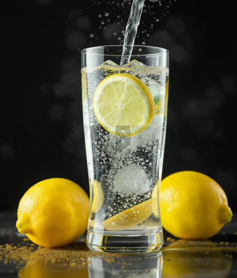 Sparkling Water With Lemon FOD D&S 4615