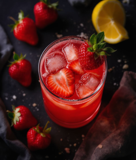 Strawberry Lemonade  Moody Twilight Macro Detail FOD D&S 4711