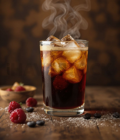 Cold Brew Coffee With Ice FOD D&S 3419