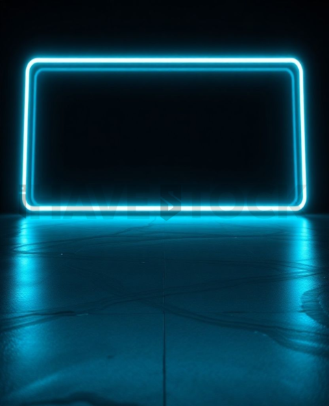 Benefits Grid Card Cyan Medium Glow Dark UI Card 2025 – 8K