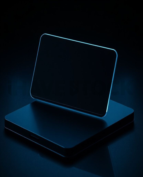 Dark Mode CTA Card Cyan Medium Glow Dark UI Card 2025 – 8K