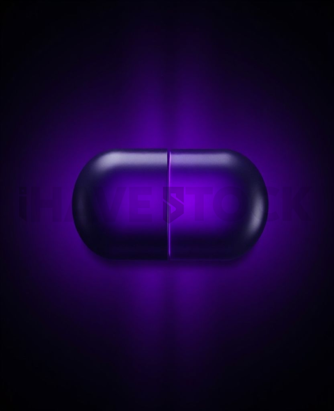 Pill shaped CTA Button Purple Medium Glow Dark CTA Button 2025 – 8K UI Element
