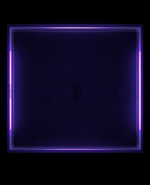 Minimal Frosted Window Element Purple Medium Glow Dark Glassmorphism Element 2025 – 8K