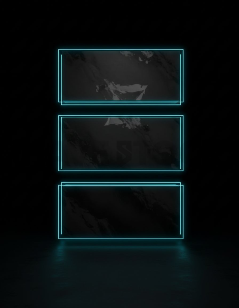 Pricing Card Cyan Medium Glow Dark UI Card 2025 – 8K