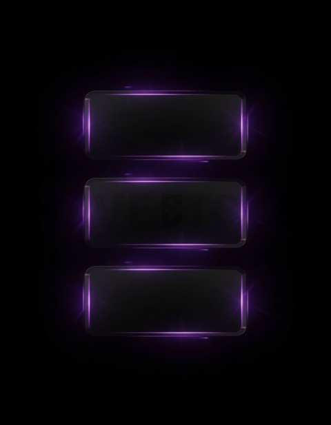 Pricing Card Purple Ultra Glow Dark UI Card 2025 – 8K